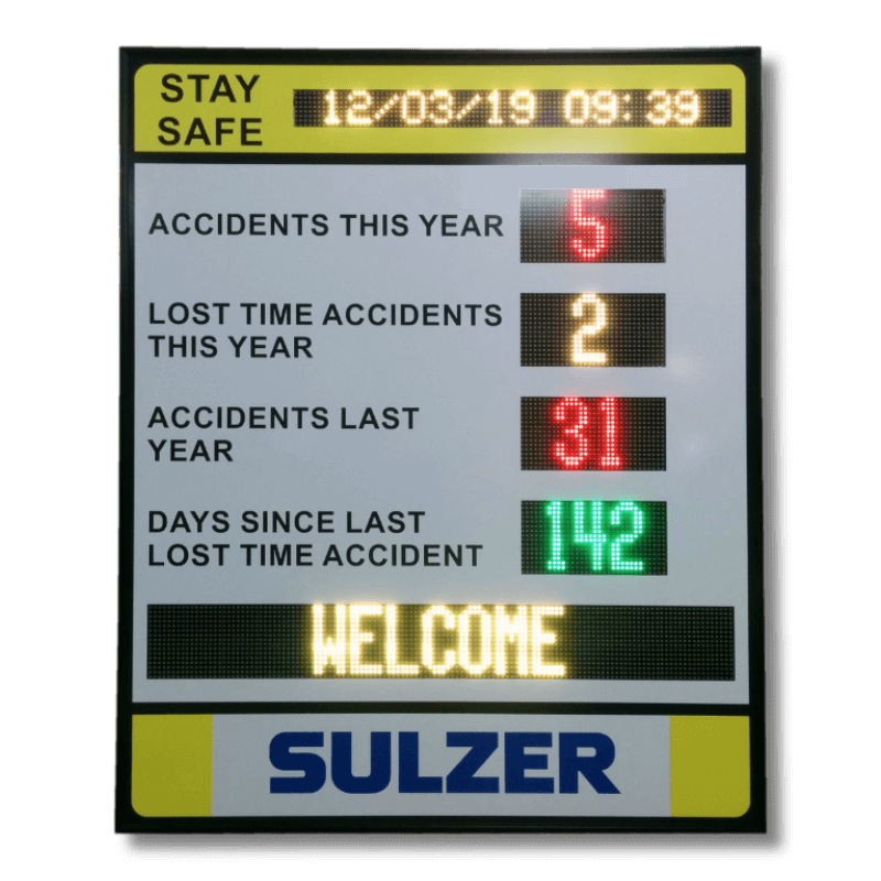 Sulzer Accident Display