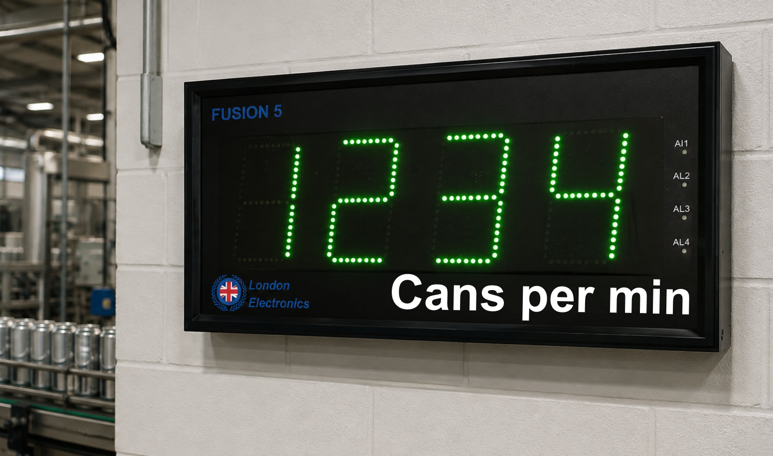 4 digit cans per min